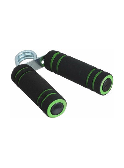 Buy Exercises Hand Grip Green Black 7 x 14 x 2.2cm in Egypt