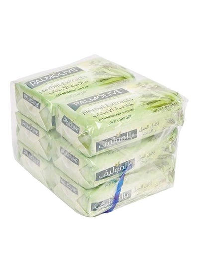 Buy Herbal Extract Soap Pack of 6 Each 120grams in Saudi Arabia