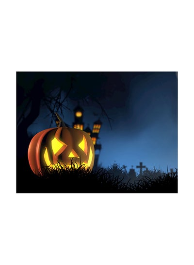 Buy Halloween Vinyl Self Adhesive Wall Sticker Multicolor 100x75cm in Egypt