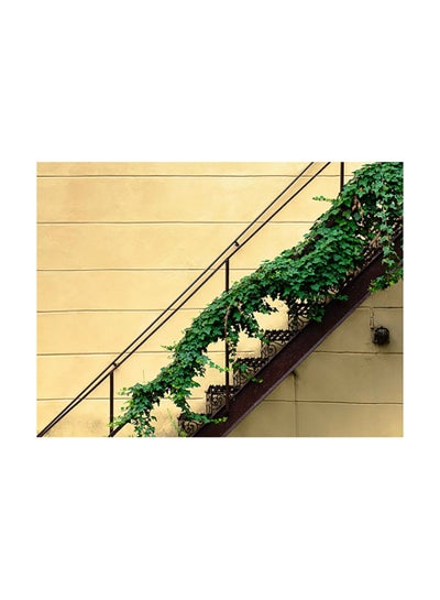 Buy Stairs Vinyl Self Adhesive Wall Sticker Multicolour 100x75cm in Egypt