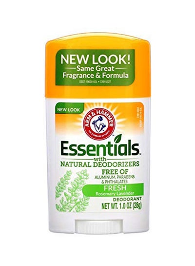 Buy Essentials Solid Deodorant Yellow/White 28grams in Egypt