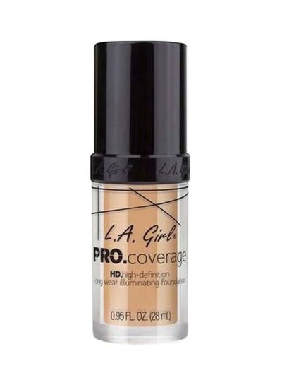 Buy Pro Coverage Illuminating Liquid Foundation 644 Natural in Egypt