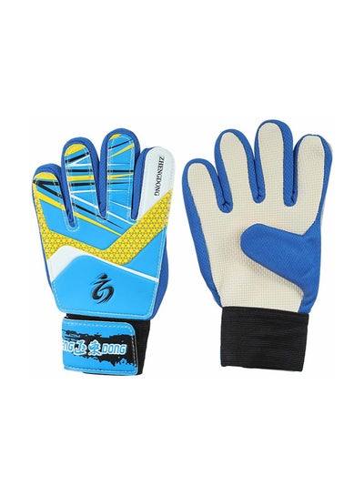 Buy Football Full Finger Gloves Blue Multicolour 6inch in Egypt