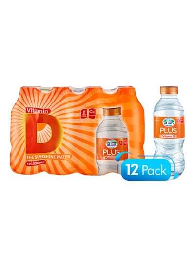 Plus Vitamin D Water 330ml Pack Of 12 330ml Pack Of 12 Price In Uae Noon Uae Kanbkam