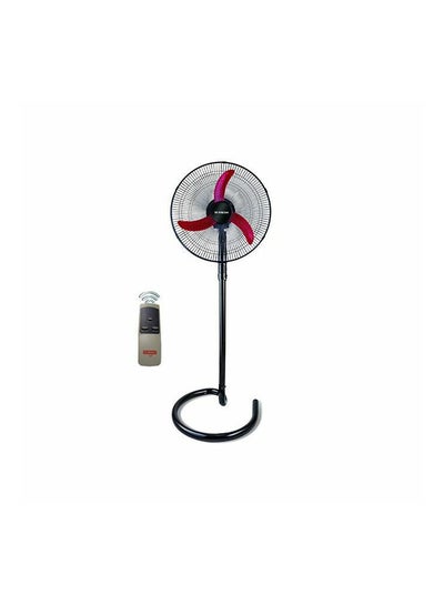 Buy El Shabah Stand Fan With Remote Control 20 Inch 0.0 W FR-004 Black/Red in Egypt