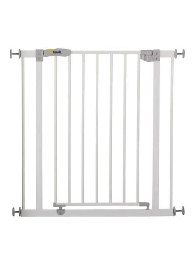 Buy Open N Stop Safety Gate - White - 75x4x120.5 cm in Saudi Arabia