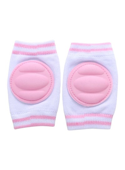 Buy Knee Safe Guard - Pink/White in UAE