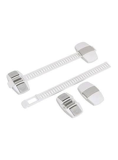 Buy 2-Piece Adhesive Multi Safety Latch Set in Saudi Arabia