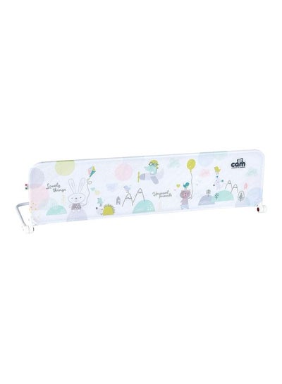 Buy Kites And Balloon Dolcenanna Pop Bed Barrier - White/Pink/Green in UAE