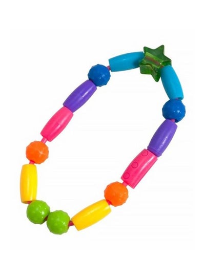 Buy Soft Teething Beads Ring, 3+ Months - Multicolour in UAE