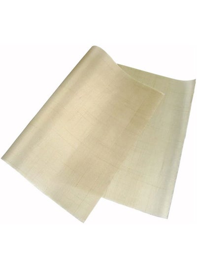 Buy Non-Stick High Temperature Baking Cooking Paper Beige 60 x 40cm in Saudi Arabia