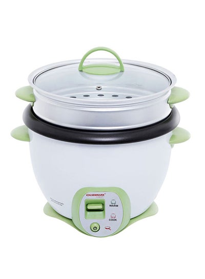 Buy Rice Cooker 1.8 l 650 W OMRC2117 White/Green in UAE