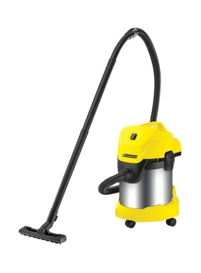 Buy Wet And Dry Vacuum Cleaner 17 L 1000 W WD3 Premium Yellow/Silver/Black in Saudi Arabia