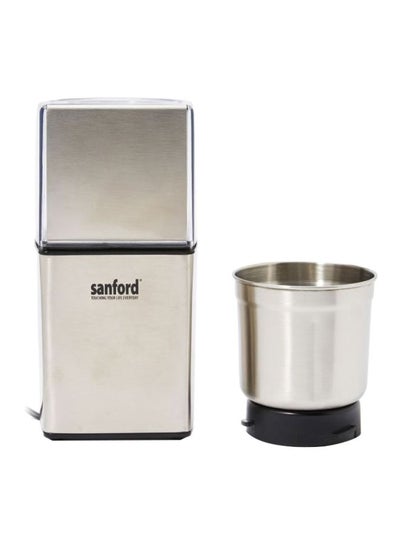 Buy 2-In-1 Coffee Grinder And Chopper 200W 200.0 W SF5670CGC BS Silver in Saudi Arabia