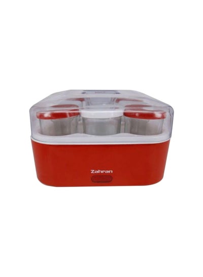 Buy 8 Cups Yogurt Maker YG6003EG Red/Clear/White in Egypt