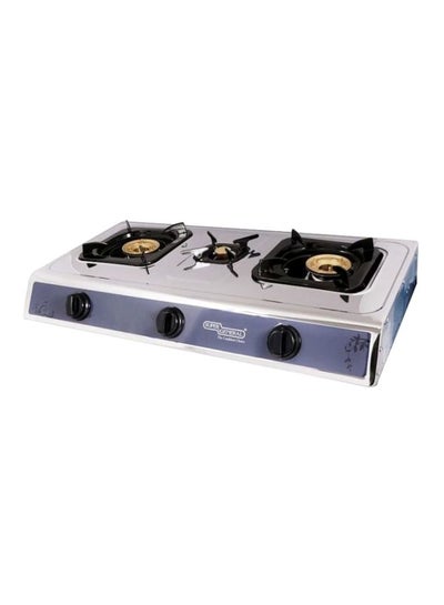 Buy 3-Burner Table Top Cooker SGB 03 SS Silver in UAE
