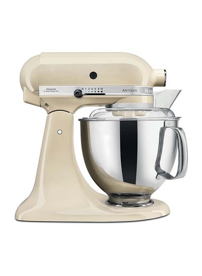 Buy Stand Mixer 4.8 L 300.0 W 5KSM175PSBAC Almond Cream in Saudi Arabia