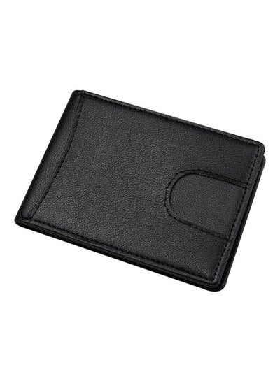 Buy Bi-Fold Mens Wallet Black in Saudi Arabia