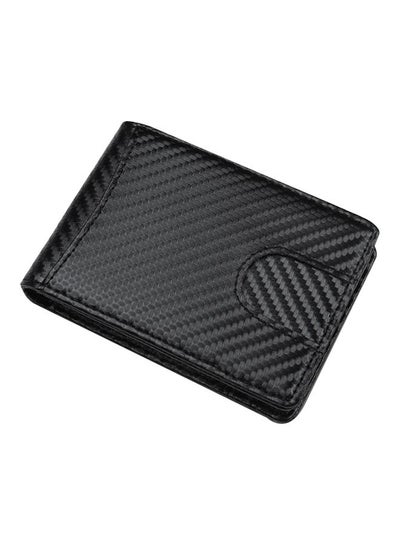 Buy Bi-Fold Mens Wallet Black in Saudi Arabia