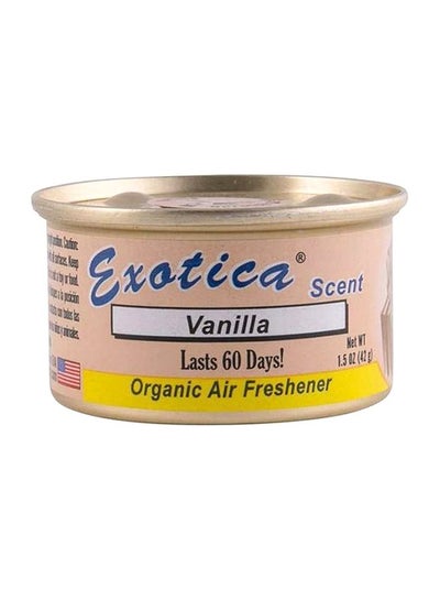 Buy Organic Car Air Freshener - Vanilla in Saudi Arabia