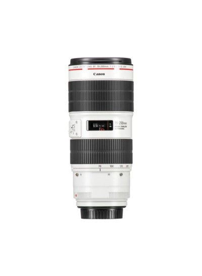 اشتري عدسة كاميرا رقمية EF 70-200 مم f/2.8L IS III USM  لكاميرا كانون أبيض/ أسود في الامارات