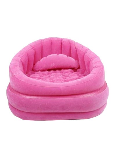 Pink inflatable deals couch