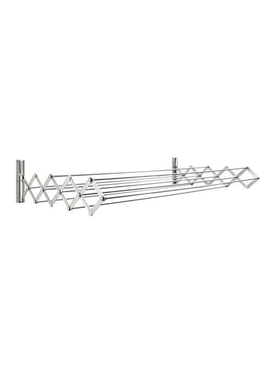 اشتري Ruckzuck Wall Clothes Rack فضي 60سم في الامارات