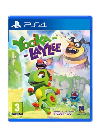 اشتري لعبة الفيديو 'Yooka Laylee' (إصدار عالمي) - مغامرة - بلايستيشن 4 (PS4) في الامارات
