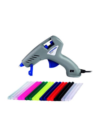 Buy Hot Glue Gun With Glue Sticks Set Multicolour 14cm in Egypt