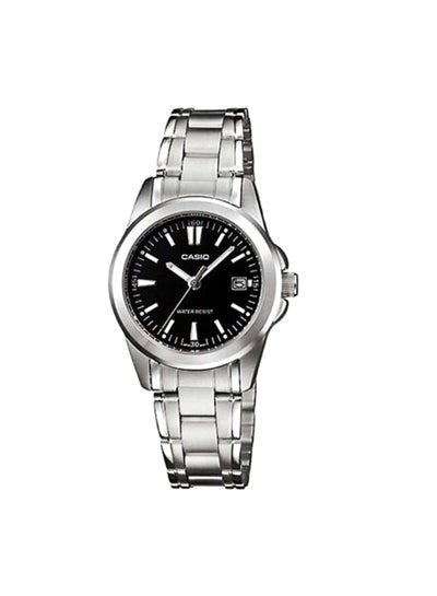 Buy Women's Enticer Water Resistant Analog Watch LTP-1215A-1A2 - 28 mm - Silver in UAE