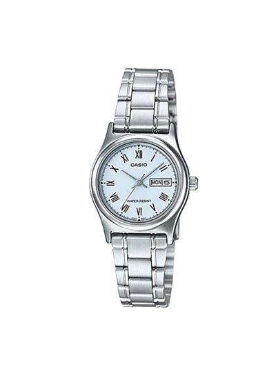 Buy Women's Water Resistant Analog Watch LTP-V006D-2B - 25 mm - Silver in UAE