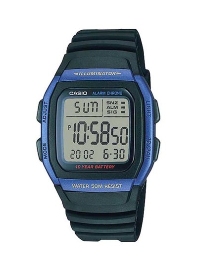 Buy Men's Youth Digital Watch W-96H-2A - 44 mm - Black in UAE