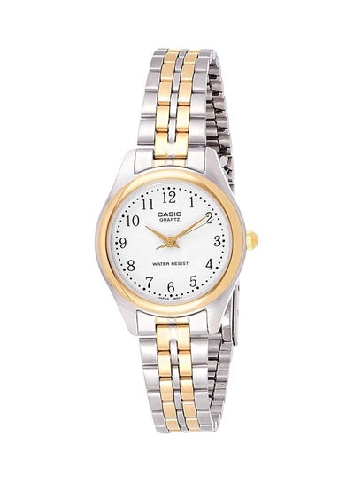 Buy Women's Enticer Analog Watch LTP-1129G-7B - 32 mm - Silver/Gold in UAE