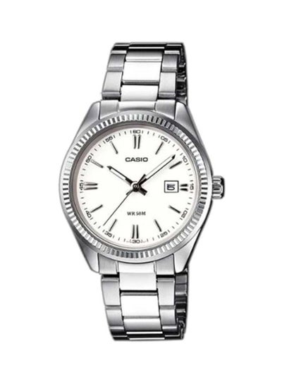 Buy Women's Enticer Analog Watch LTP-1302D-7A1 - 30 mm - Silver in UAE