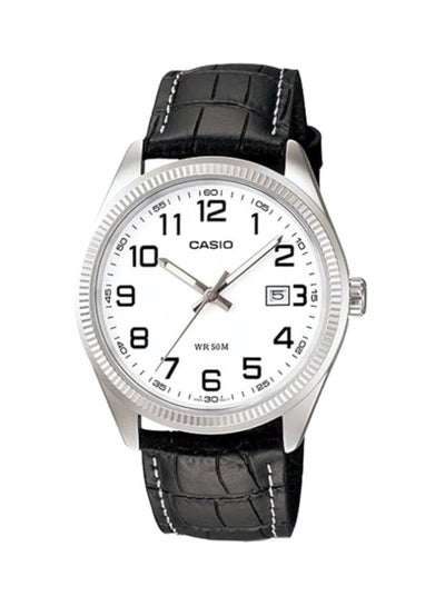 Buy Men's Enticer Series Water Resistant Analog Watch MTP-1302L-7B in Saudi Arabia