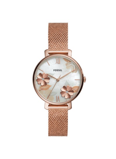 Buy Women's Stainless Steel Analog Wrist Watch ES4534 - 36 mm - Rose Gold in UAE