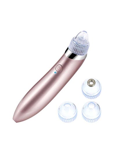 Buy Electric Blackhead Remover Rose Gold/Silver 10x5x5cm in Saudi Arabia