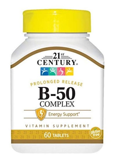 Buy B 50 Complex Vitamin 60 Tablets in UAE