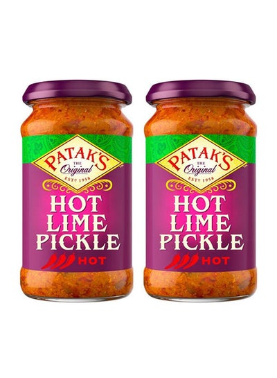 Buy Lime Pickle Hot 566grams Pack of 2 in UAE