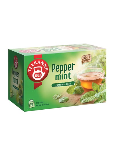 Buy Peppermint Herbal Infusion Tea 20 Bags 45grams in UAE