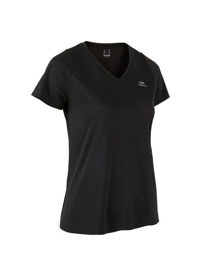 Buy Run Dry Short Sleeve Jogging T-Shirt Black in Egypt