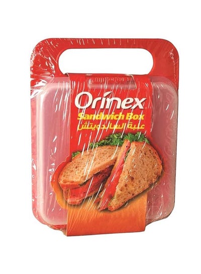 Buy Sandwich Box Colour Label Transparent in Saudi Arabia