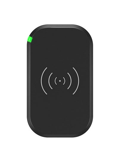 Buy 3 Coils Qi Wireless Charging Pad Black in UAE