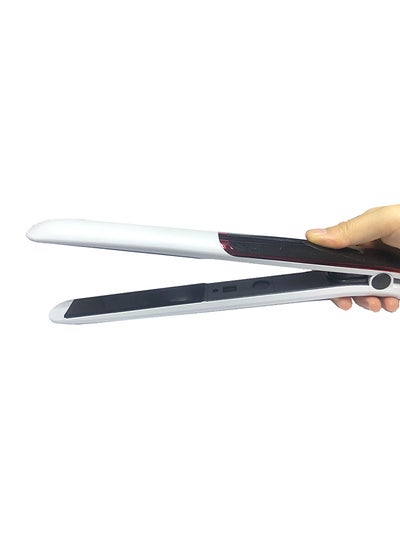 Buy Flat Iron Hair Straightener White in UAE