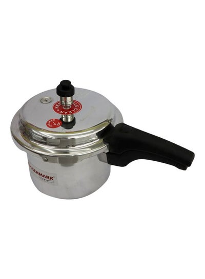 Buy Pressure Cooker With Induction Base Silver 3.0Liters in Saudi Arabia