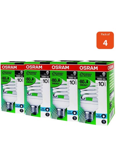 Buy CFL Mini Twist 23W Day Screw Bulb White in UAE