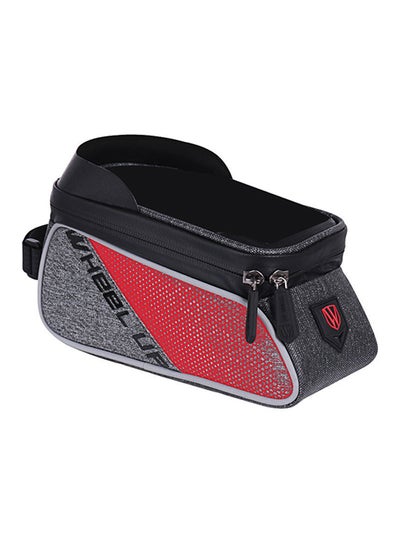 Buy Tube Handlebar Bicycle Bag With Touchscreen Phone Case 0.19kg in Saudi Arabia