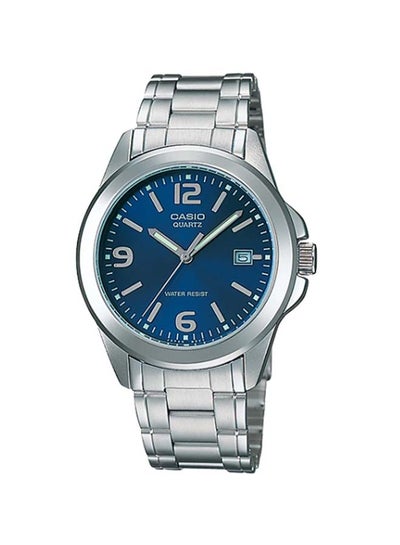 Buy Men's Stainless Steel Analog Wrist Watch MTP-1215A-2ADF in Saudi Arabia