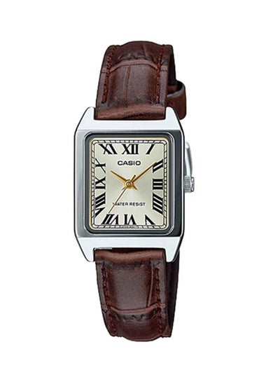 Buy Women's Leather Analog Wrist Watch LTP-V007L-9BUDF - 22 mm - Brown in UAE