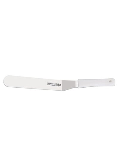 Buy Stainless Steel Bakers Spatula Silver/White 12inch in UAE